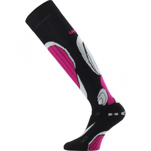 Шкарпетки Lasting SBP 9040 Black/Pink M (1054-002.003.2759)
