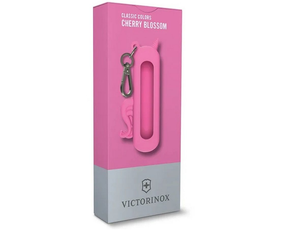Чехол силиконовый Victorinox Unicorn Cherry Blossom для ножей Classic 58мм 1-2 слоя Розовый (4.0452)