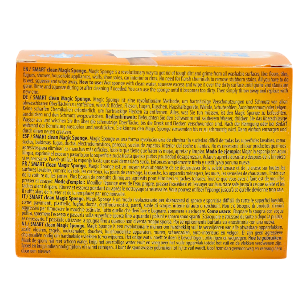 Губки для уборки Smart Magic Sponge универсальные Бело-голубой 2 шт