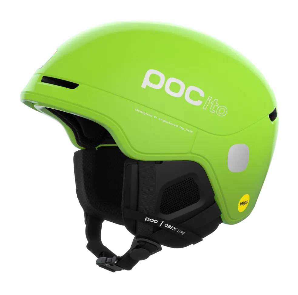 Шлем горнолыжный Poc POCito Obex MIPS Fluorescent Yellow/Green M/L (1033-PC 104748234MLG1)