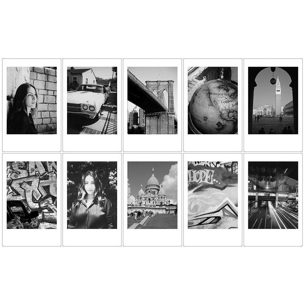 Фотобумага Fujifilm Instax Mini Monochrome 8,6х5,4 см Светло-серый 10 шт
