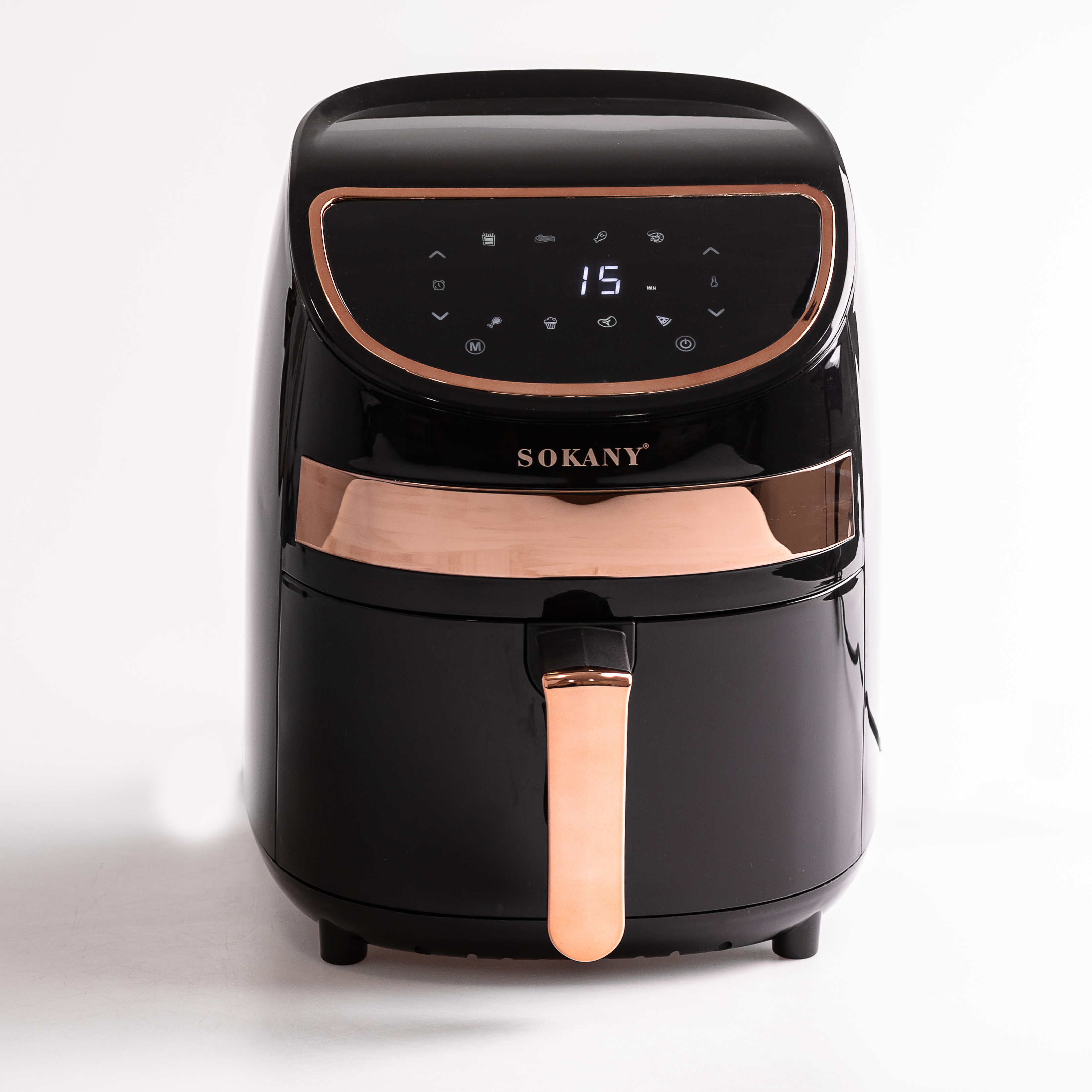 Аэрогриль-фритюрница Sokany SK-8011 на 3,8л черный (SK8011)