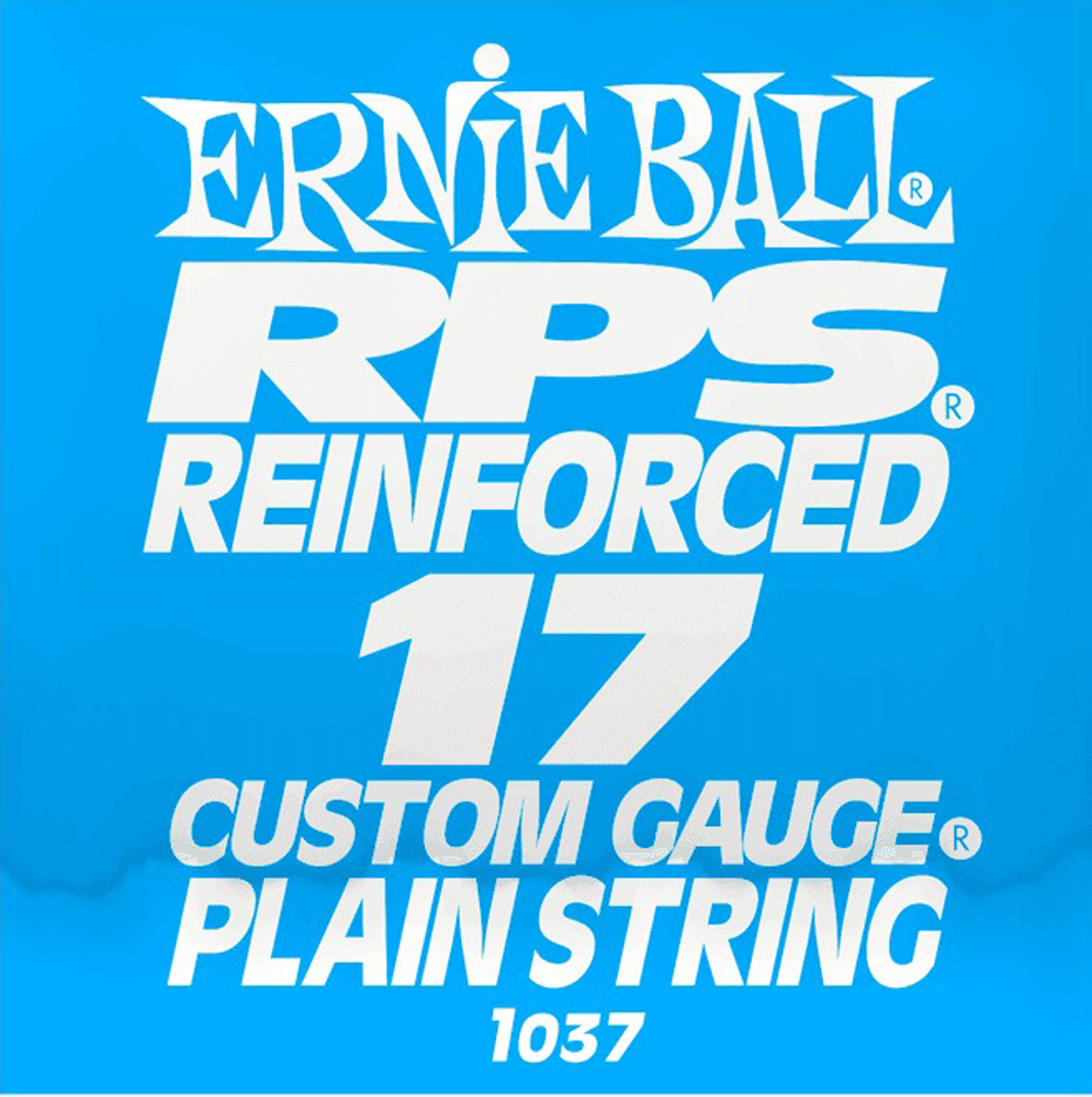 Струна Ernie Ball 1037 RPS Reinforsed Plain Electric Guitar Strings .017