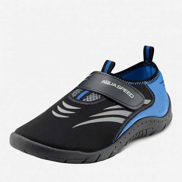 Аквашузы Aqua Speed AQUA SHOE MODEL 27A 7615 черный серый флуоресцентный желтый 43 642-27B 43