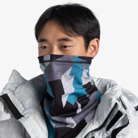 Бандана Buff Tech Bandana Renz Multi One Size Серый-Бирюзовый