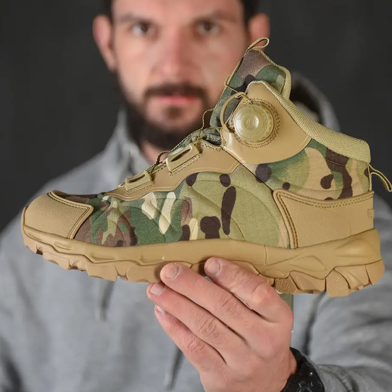 Ботинки тактические Lesko 661 CP 42 Camouflage