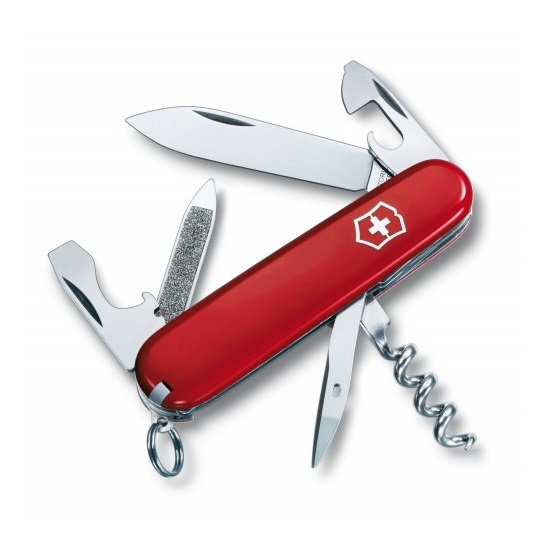 Швейцарский нож Victorinox Sportsman Красный (0.3803)