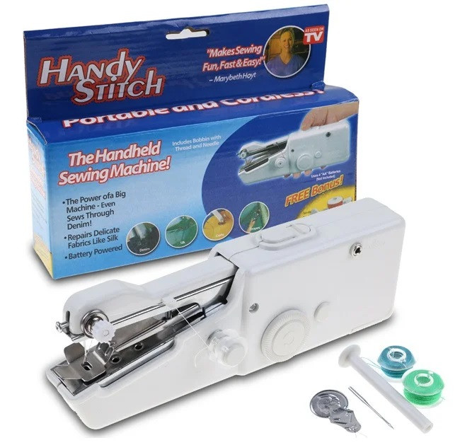 Машинка швейна ручна UKC Handy Stitch White (kz057-hbr)
