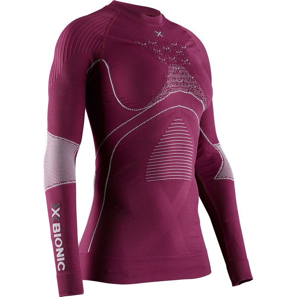 Термокофта X-Bionic Energy Accumulator 4.0 Shirt Round Neck Long Sleeve Women Plum S (1068-EA-WT06W19W S V005)