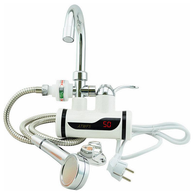 Проточный водонагреватель с душем Instant Electric Heating (R0019)