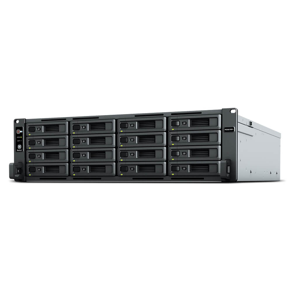 Система хранения данных SYNOLOGY RS2821RP+ с 16 отсеками для дисков 4GB RAM стоечное исполнение 3U