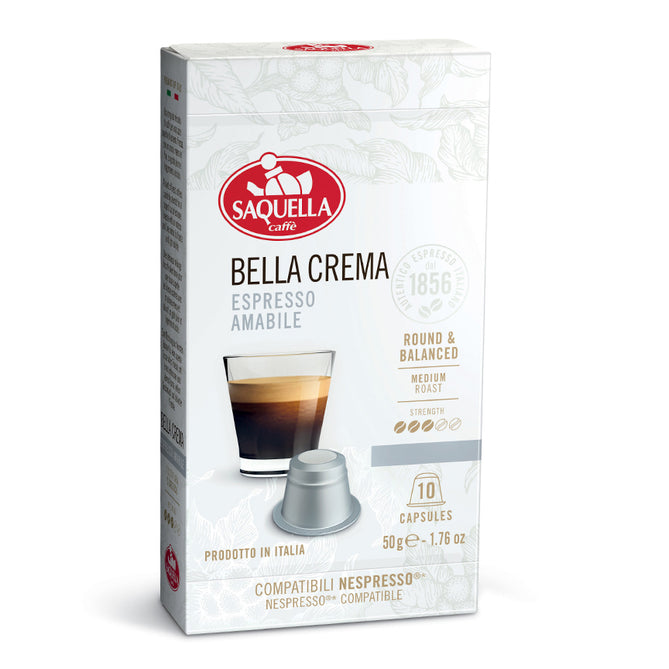 Кофе в капсулах Saquella Espresso Bella Crema 10 шт 50 г