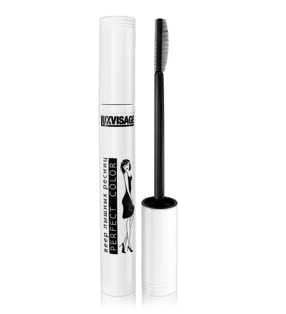 Туш для вій Luxvisage Perfect Color Віяло пишних вій 7114, 10г