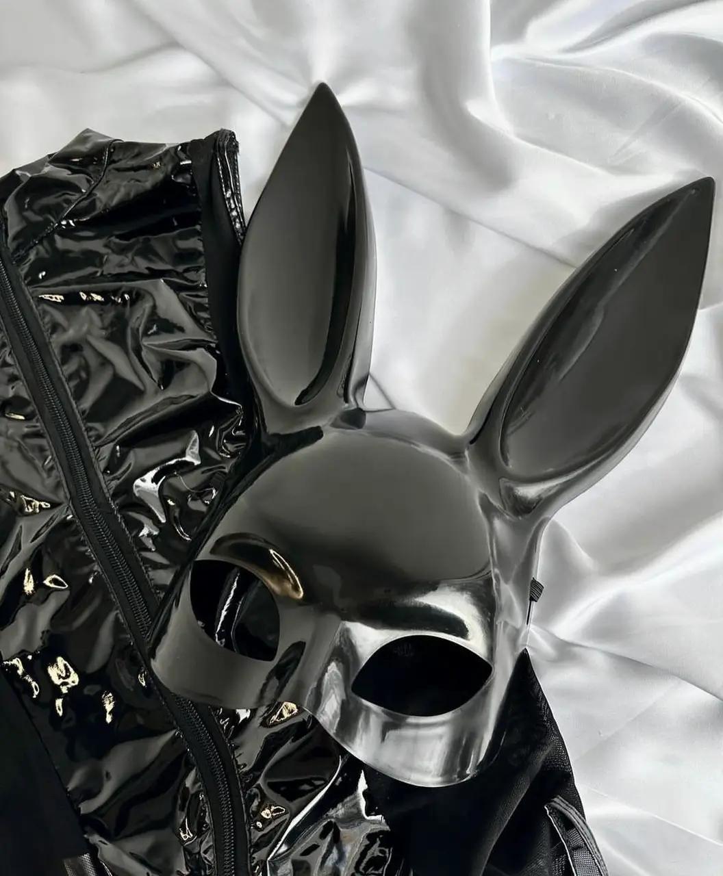 Эротическое латексное белье для ролевых игр No Brand PLAYBOY One size Black (2503673600)