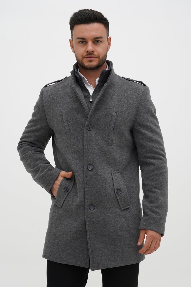 Пальто Trend Collection 12825 Серый 50 (63330)