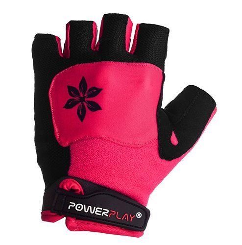Велосипедні рукавички жіночі 5284 Power Play XS Рожевий (07228043)