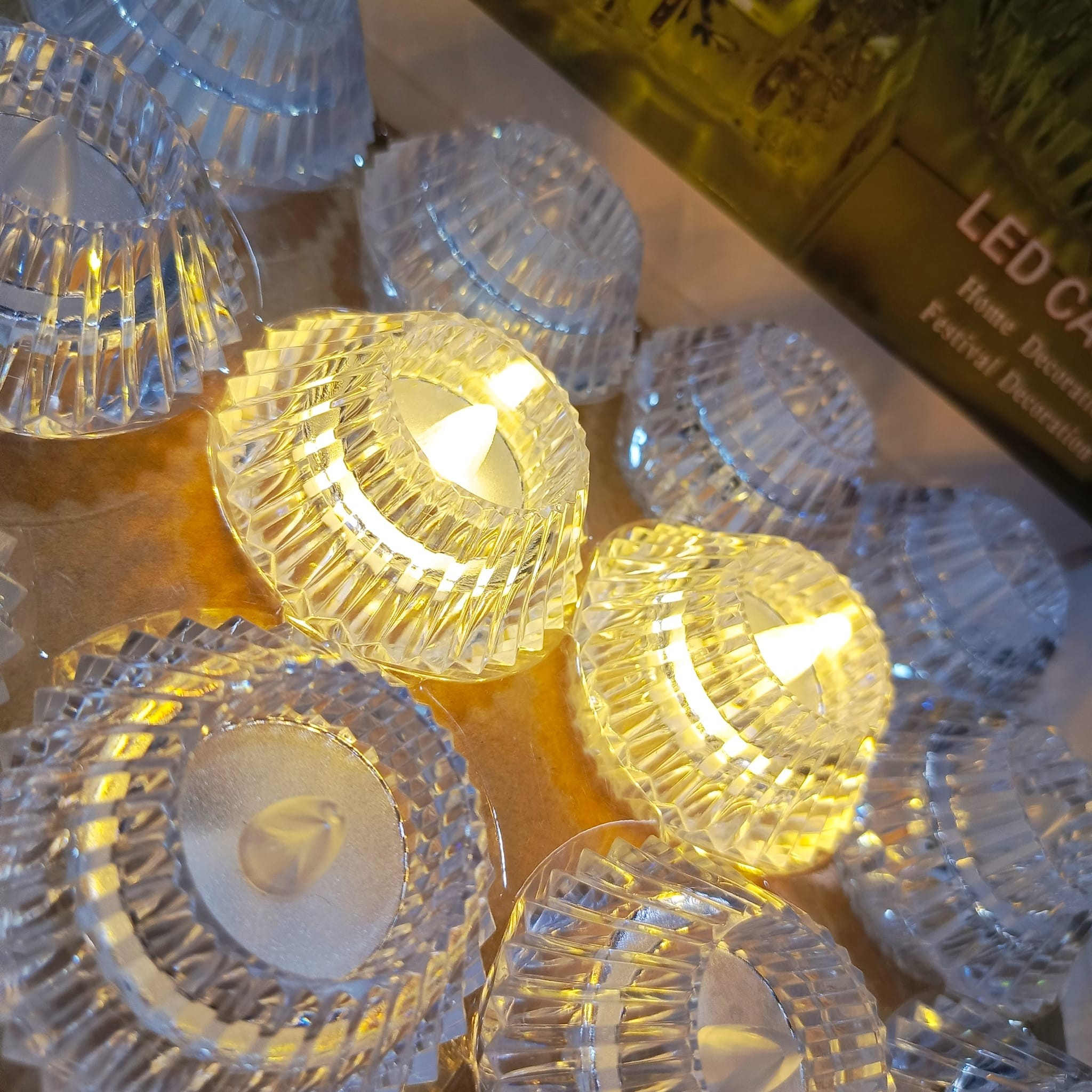 Набор декоративных LED-свечей OPT-TOP Лампадка 12 шт (2104618453)