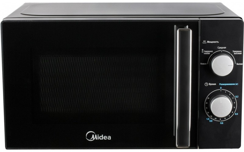 Мікрохвильова піч Midea MM820CGN-B/S Чорний із сірим (F00172236)