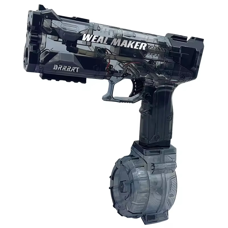 Водяной пистолет No Brand Weal Maker на 2 обоймы 550 мл Черный (W 555-black)