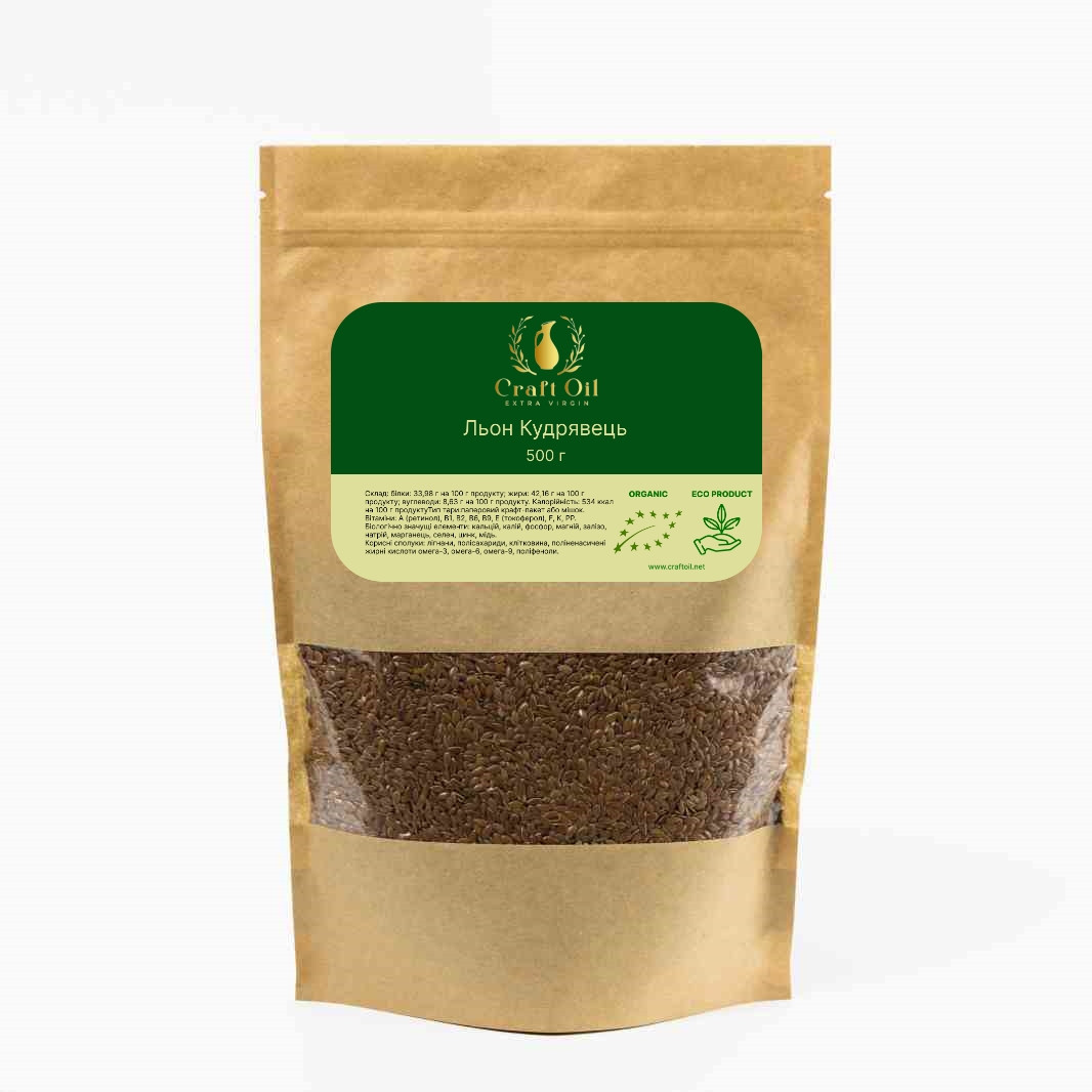 Семена льна Craft Oil Кудряш 500 г (2072135696)