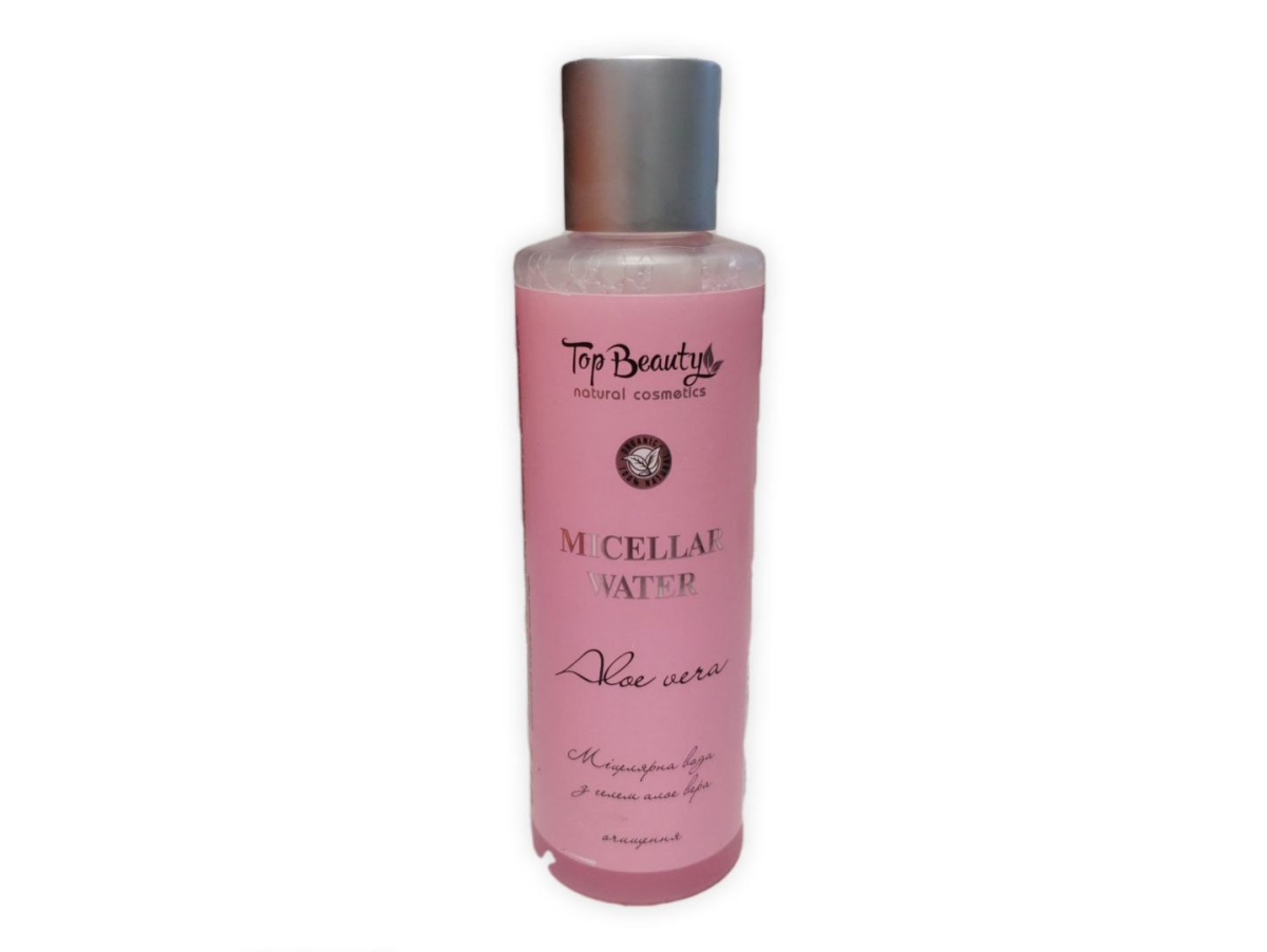 Мицеллярная вода с гелем алоэ вера Top Beauty 200 ml