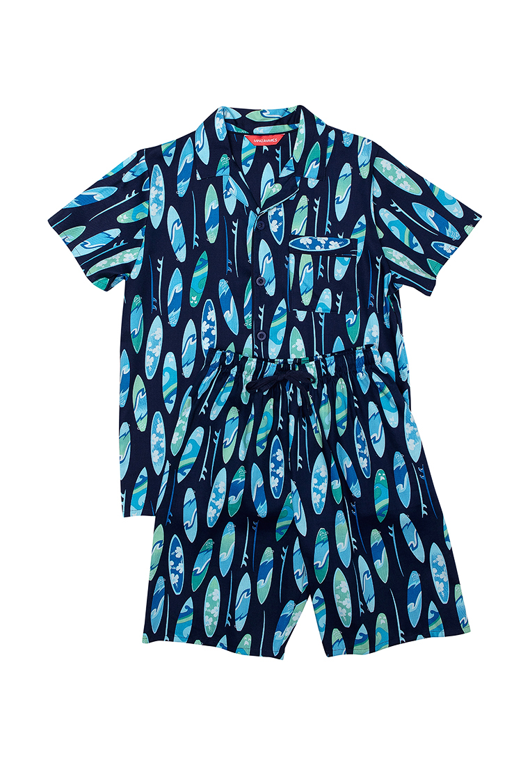 Пижама для мальчика Cyberjammies Elliot 6579 110 см Surfboard Print (ZIK0000025698)