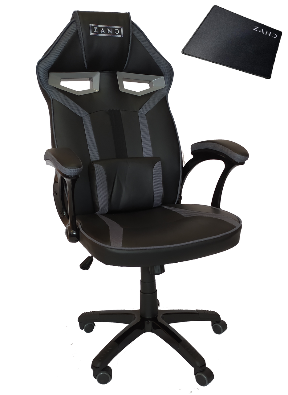 Кресло геймерское  ZANO PRIME GRAY Серый