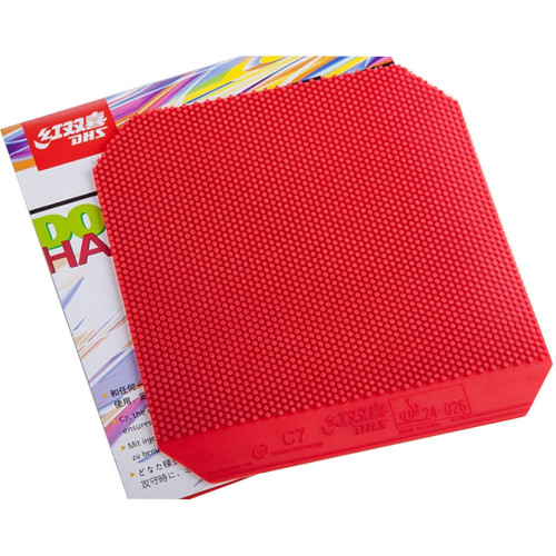 Накладка DHS C7 - Medium 1.0 мм Красный