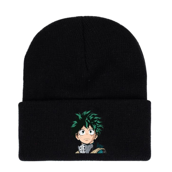 Шапка Jsstore My Hero Academy моя геройская академия One size Черная