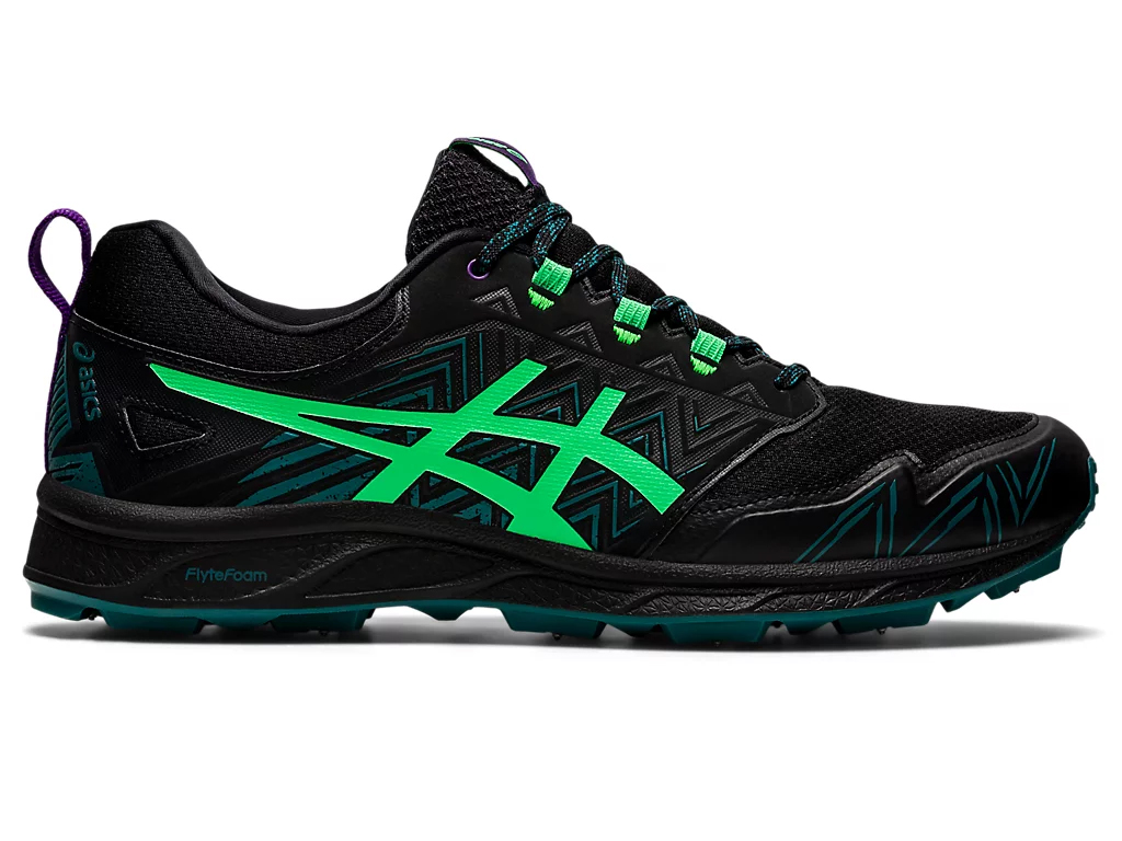 Кроссовки для бега Asics ( 1011A972 ) GEL-FujiSetsu 3 G-TX 2022 46 Черный с зеленым