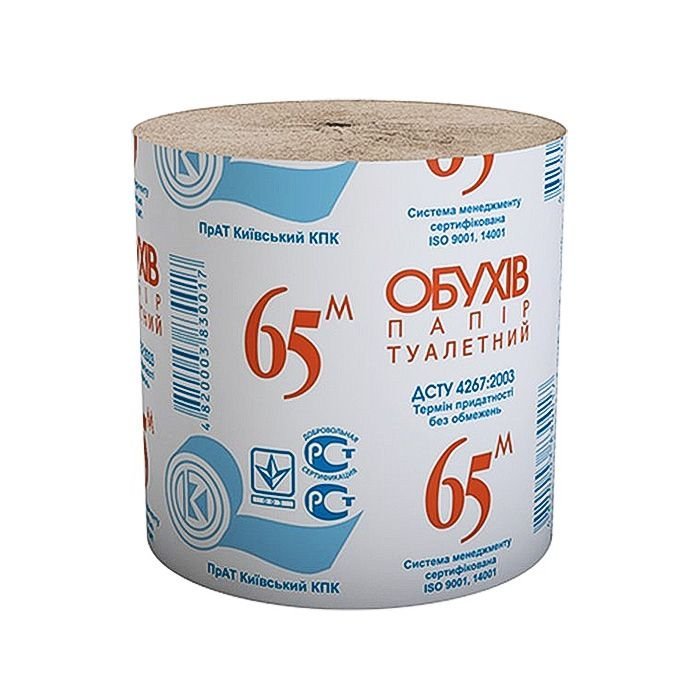 Туалетная бумага Обухів 65 м 5х8 шт (0901)