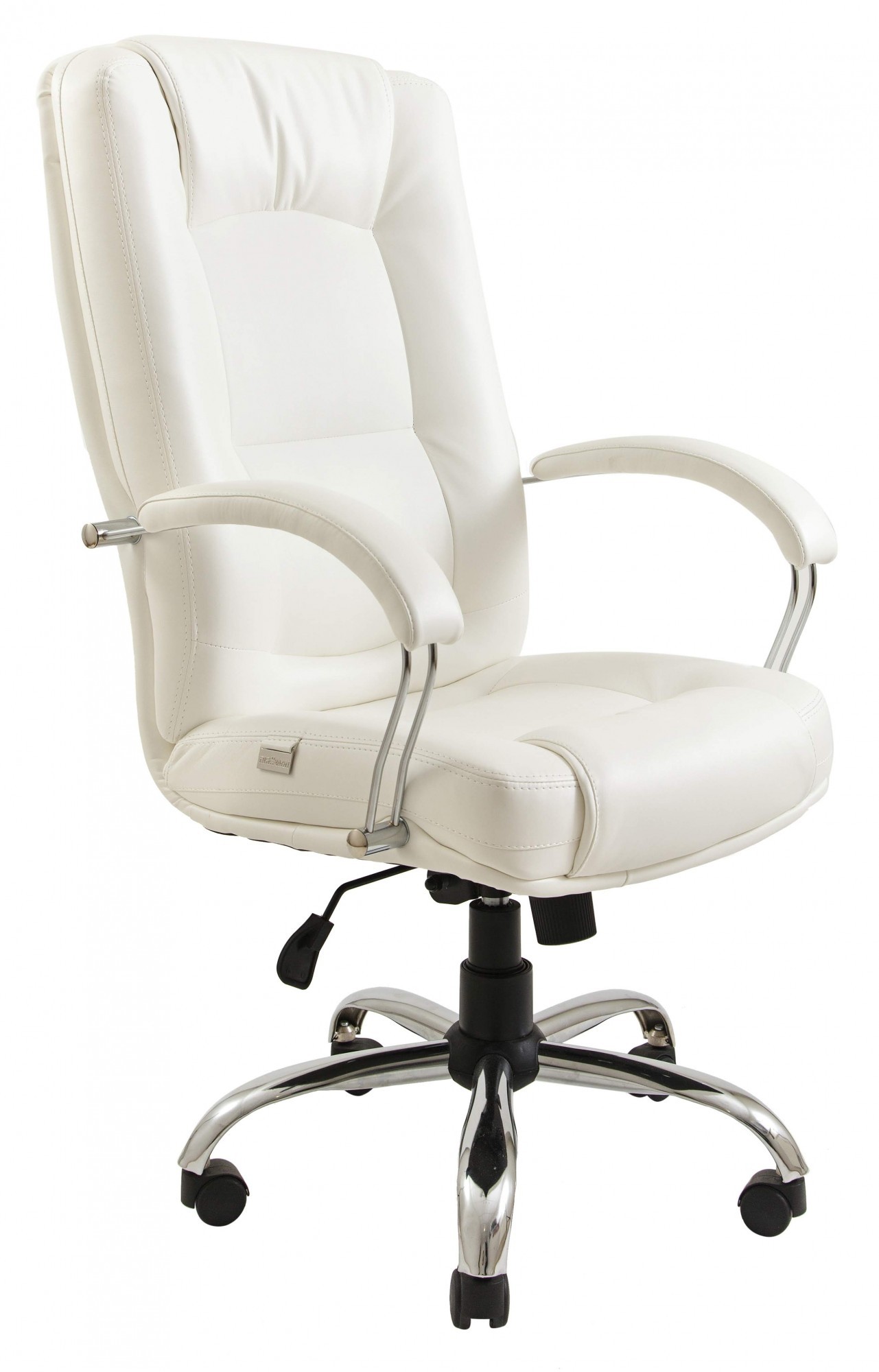 Офисное Кресло Руководителя Richman Альберто Флай 2200 Хром М2 AnyFix Белое