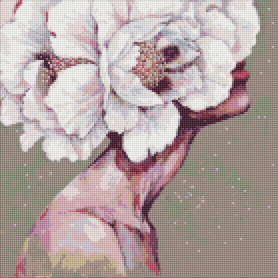 Алмазная мозаика "Изысканная девушка" ©lesya_nedzelska_art Идейка AMO7612 40х40 см