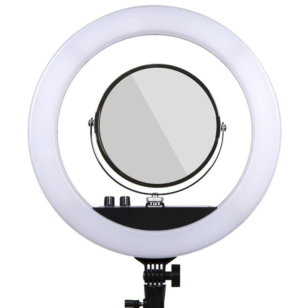 Кільцева світлодіодна LED лампа Ring Fill Light RL18 професійна 45 см 55 Вт