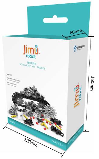 Аксесуарний комплект UBTECH JIMU ROBOT ACCESSORY KIT - TREADS (6352709)
