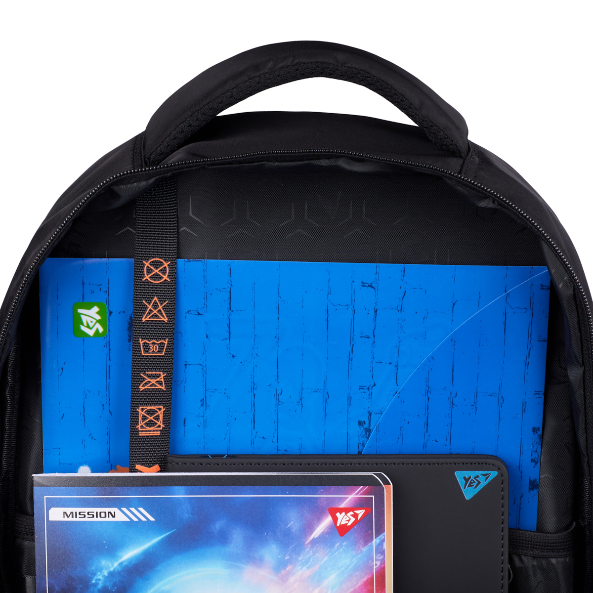 Рюкзак школьный YES TS-48 Stranger 45х31x15 см Черный (559926)