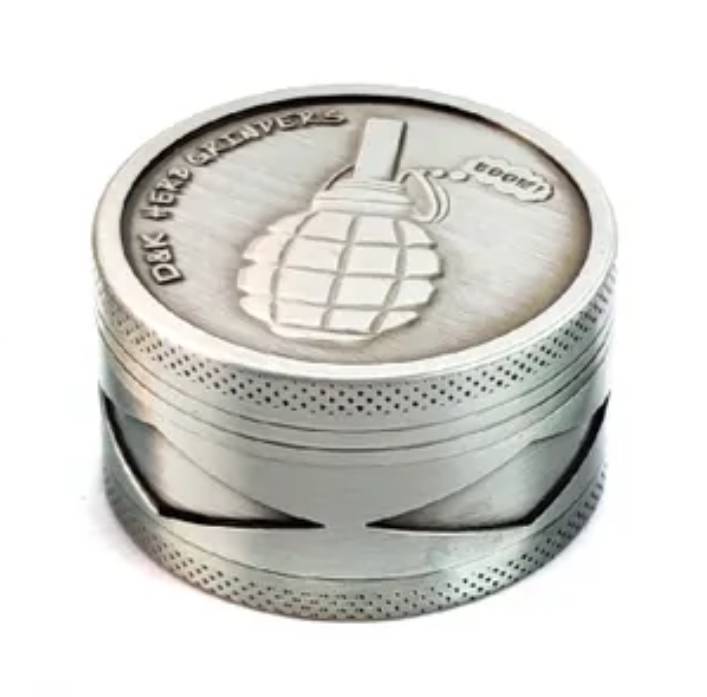 Гриндер для измельчения табака DK Гранаты DK-5081-X3 Silver 2 (15703-hbr)