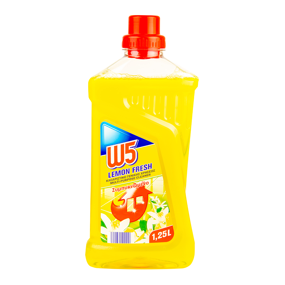 Універсальний миючий засіб для дому W5 Lemon fresh 1,25 л
