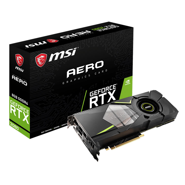 Відеокарта MSI GeForce RTX2070 8192Mb AERO RTX 2070 AERO 8G (F00171732)