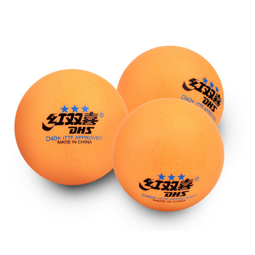 М'ячі для настільного тенісу DHS Cell-Free Dual 40+ мм 3* Orange
