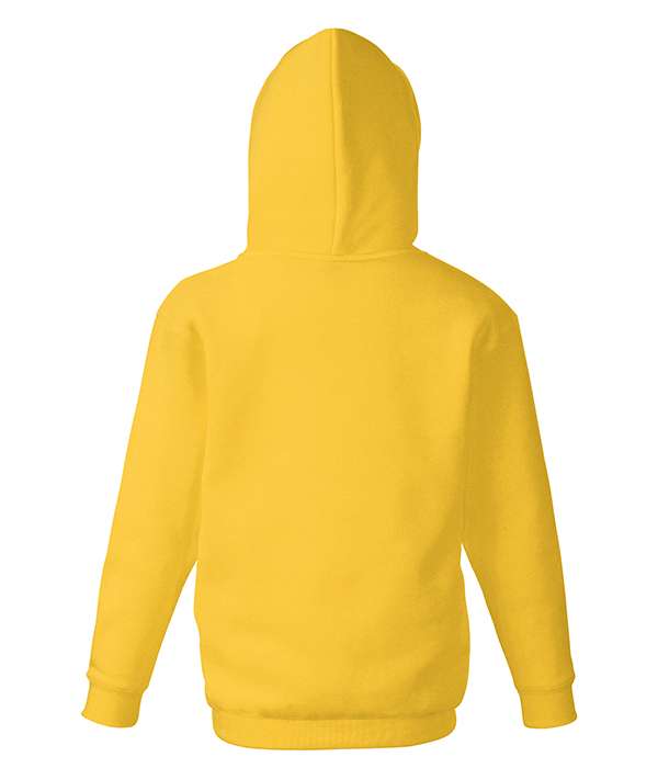 Худі Fruit of the loom hooded sweat Kids 116 Жовтий (62-043-0)