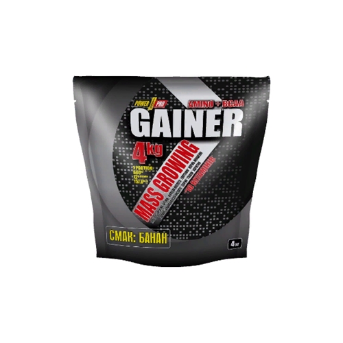 Гейнер Power Pro Gainer 4000 g /100 servings/ Банан