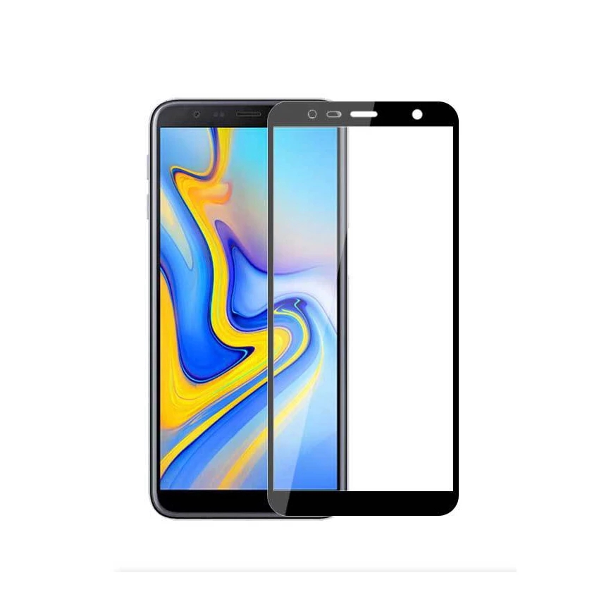 Защитное стекло Full Glue Full Screen Glass для Samsung Galaxy J4 Plus 2018/J415 Black (PG-000787)