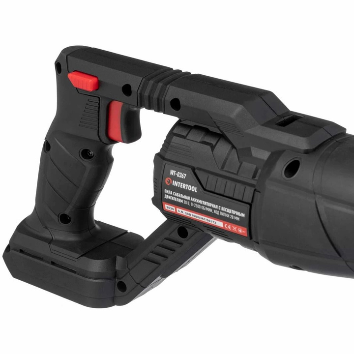 Сабельная пила аккумуляторная Intertool WT-0367