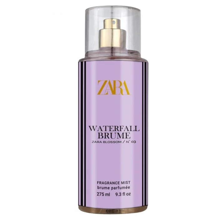 Парфюмированный спрей для тела Zara №03 Waterfall Brume 275 мл