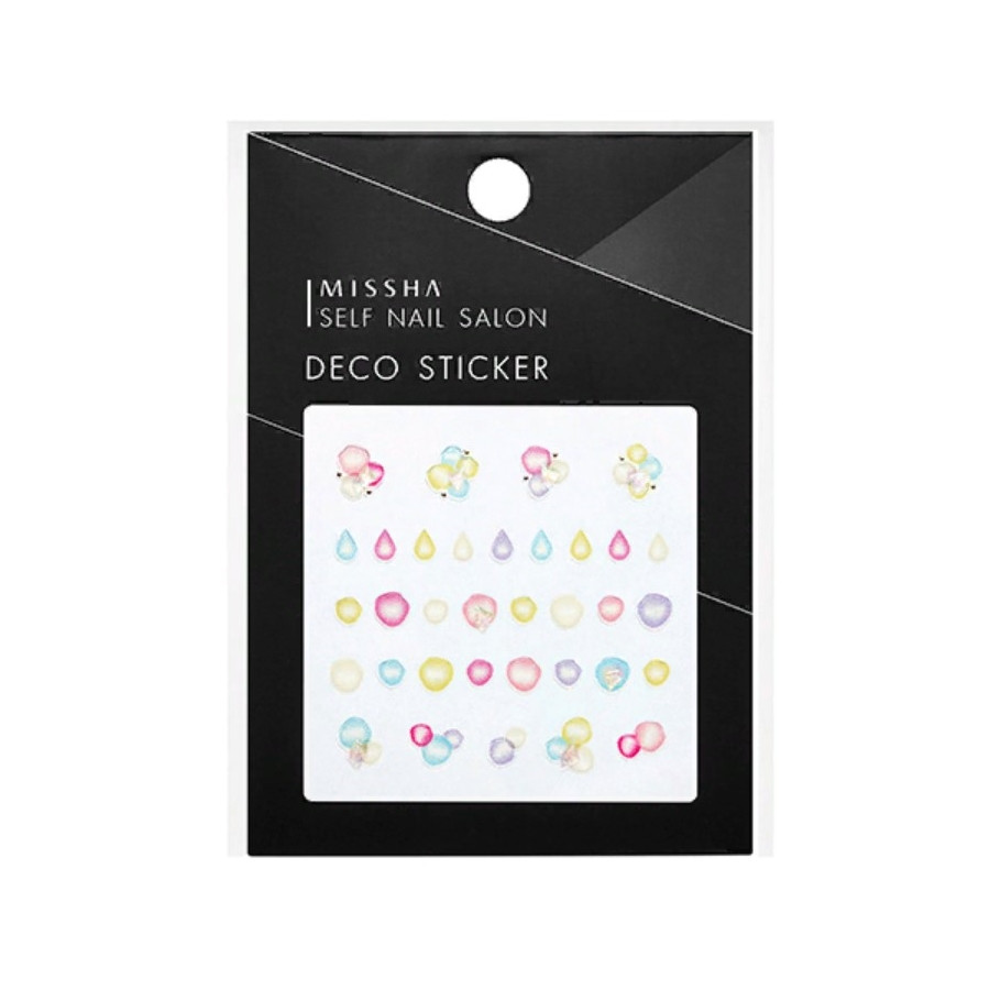 Декоративные стикеры для маникюра Missha Self Nail Salon Deco Sticker No.2/Summer Waterdrop 1 шт (8809530039489)