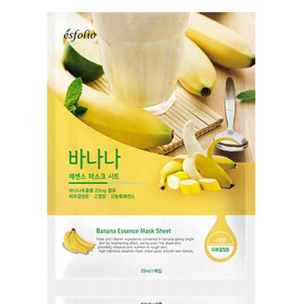 Тканинна маска з бананом Esfolio Banana Essence Mask Sheet (mPsT28854)