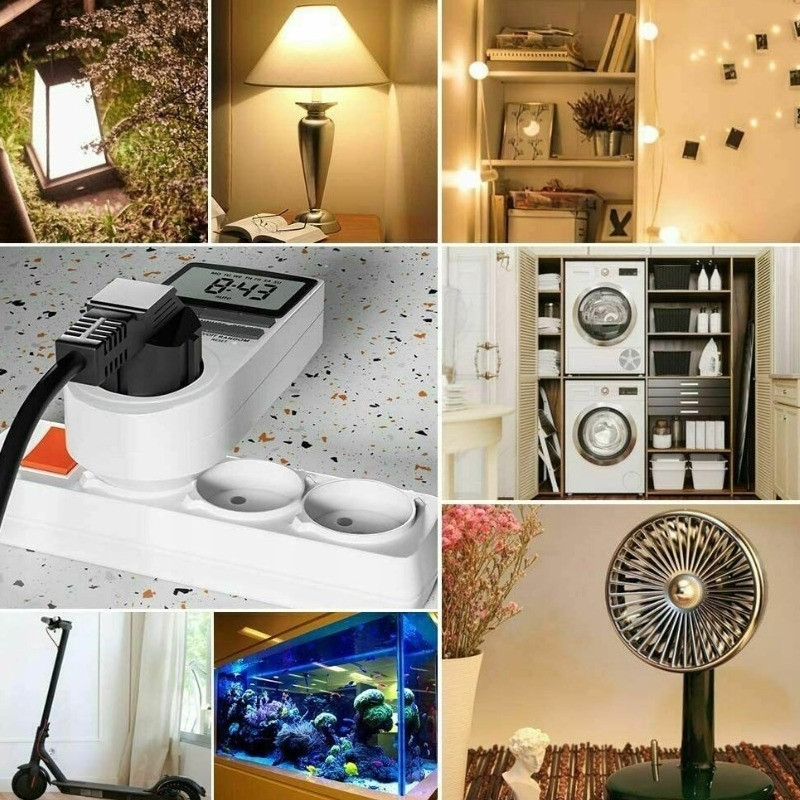 Розетка с таймером включения и выключения Timer Socket KWE-TM02-EU 8747 CNV