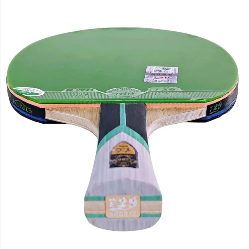 Ракетка 729 King Series 6 Stars (green + black rubber) Зелено-черный (1631)