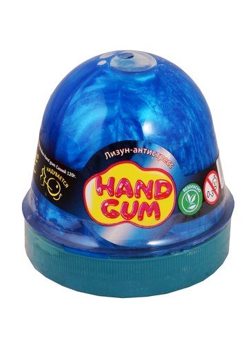 Лизун-антистресс MiC Hand gum 120 г Синий (80098)
